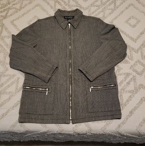 🎁Dialogue sz 12 Stretch Zip Adjustable Blazer🎁